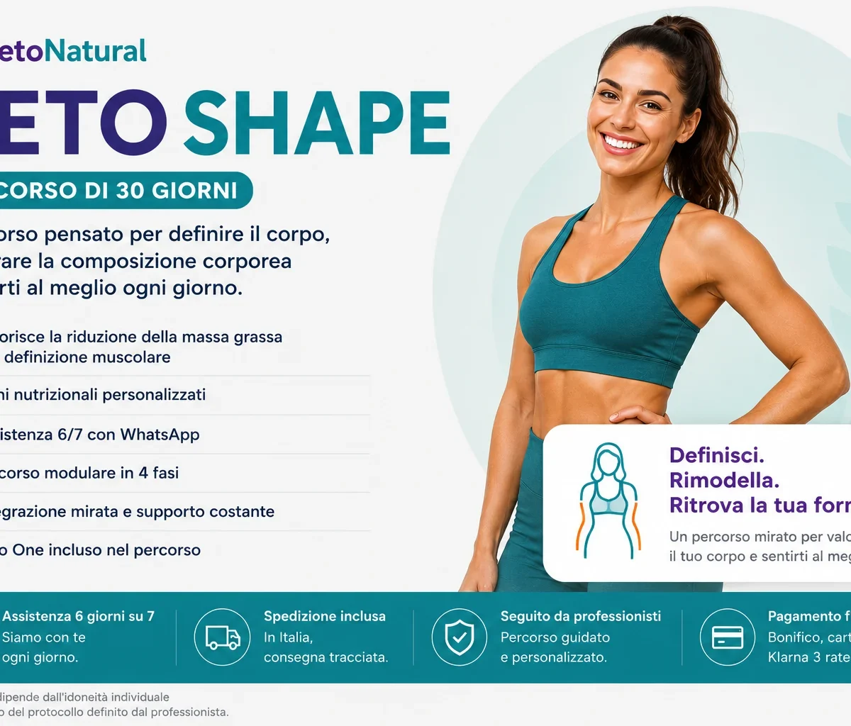 Keto Shape - percorso nutrizionale guidato Ketonatural